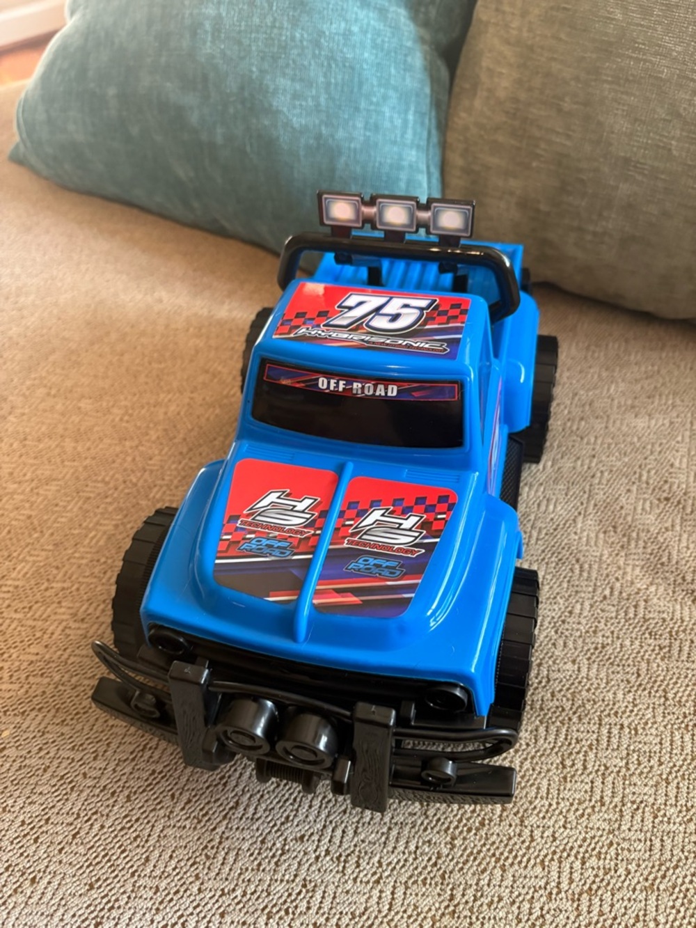 Blue Off-Road Kids Toy Truck - Play Truck